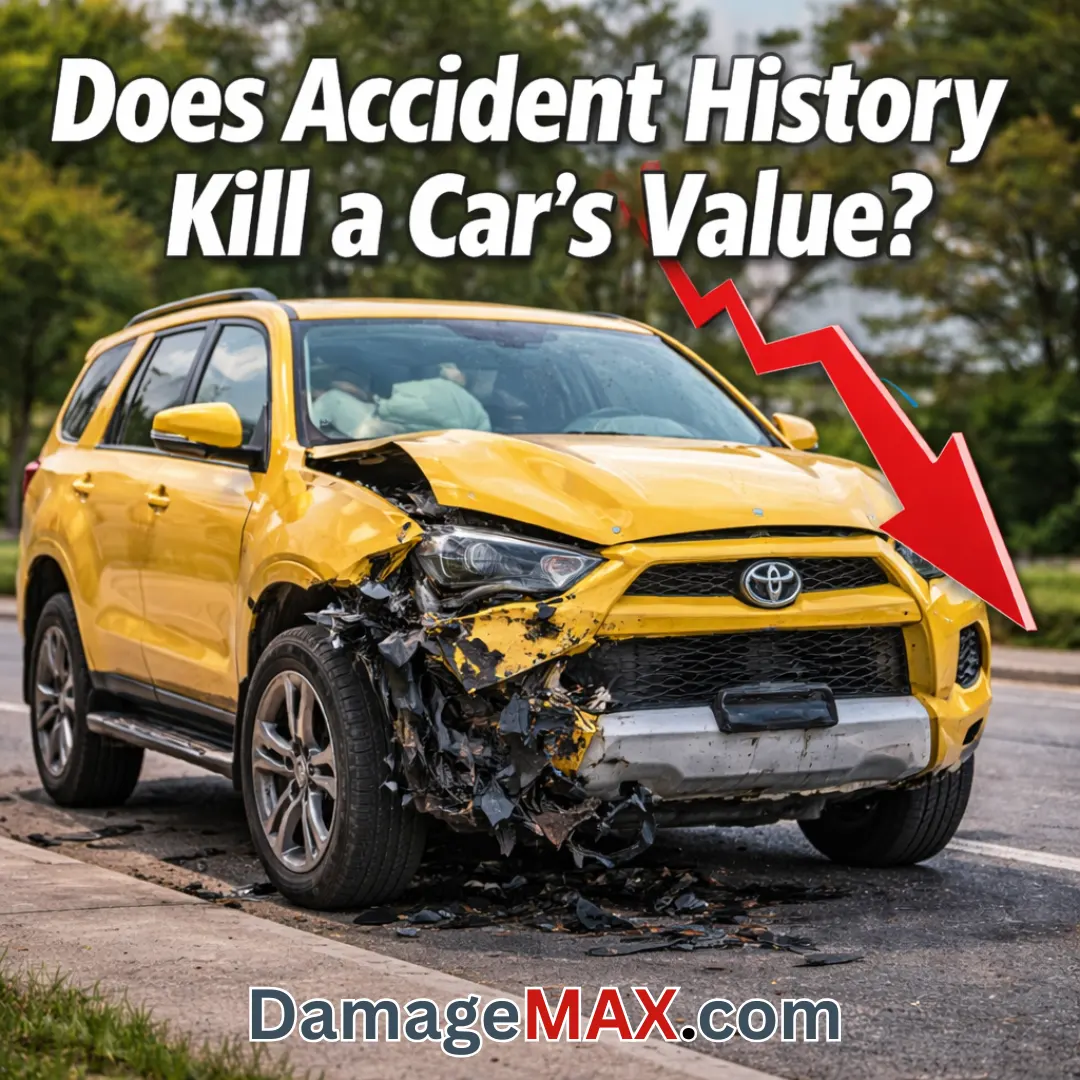 DamageMAX - Does Accident History Kill a Car’s Value? DamageMAX - Does Accident History Kill a Car’s Value?
