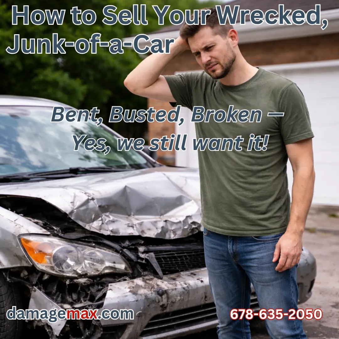 DamageMAX - How to Sell Your Wrecked, Junk-of-a-Car DamageMAX - How to Sell Your Wrecked, Junk-of-a-Car