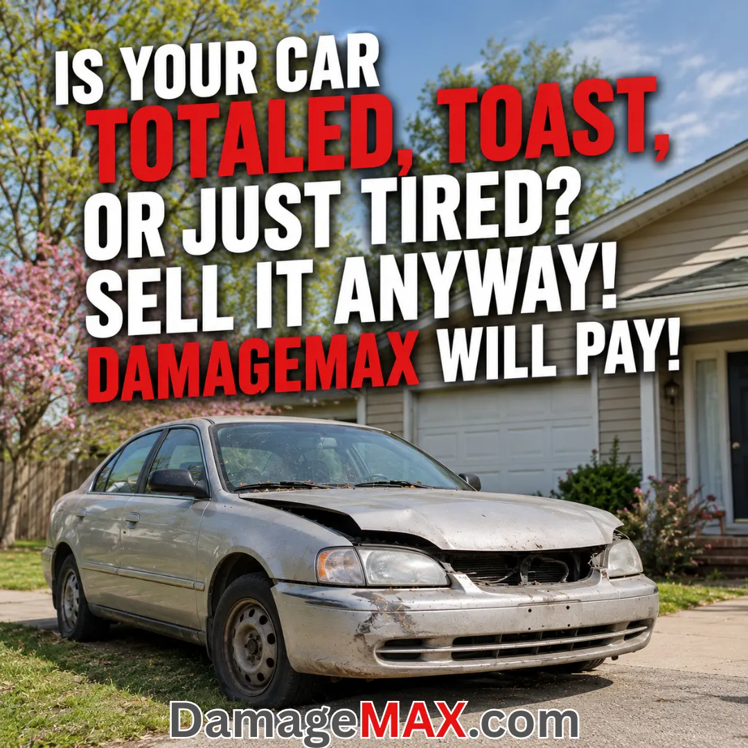 DamageMAX - Is Your Car Totaled, Toast, or Just Tired? DamageMAX - Is Your Car Totaled, Toast, or Just Tired?