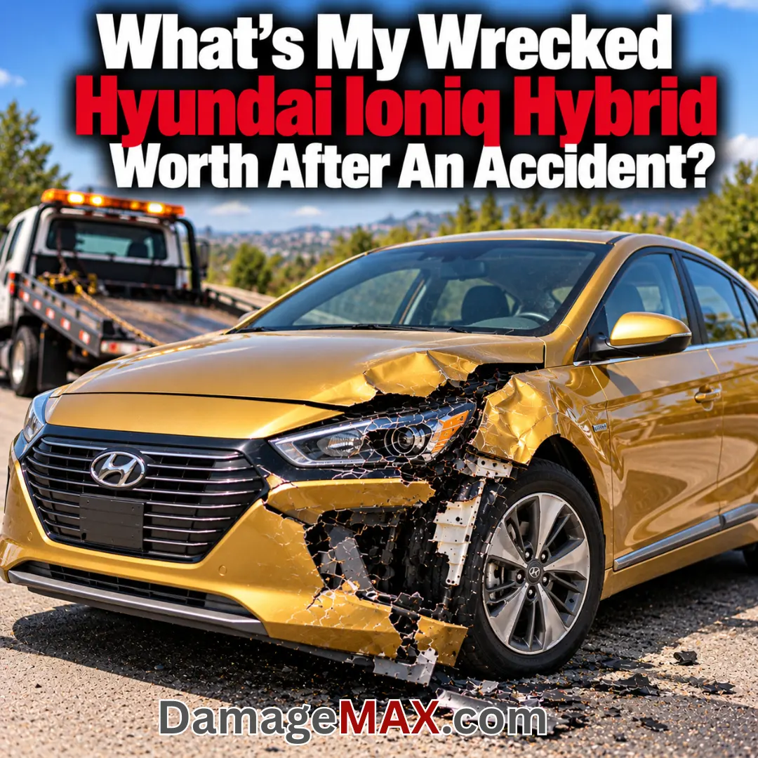 DamageMAX - What's My Wrecked Hyundai Ioniq Hybrid Worth After an Accident? DamageMAX - What's My Wrecked Hyundai Ioniq Hybrid Worth After an Accident?
