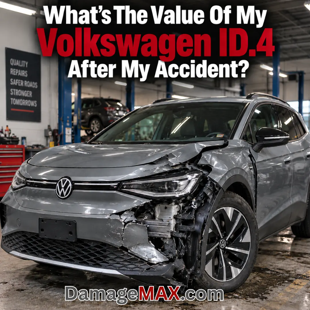 DamageMAX - What's the Value of My Volkswagen ID.4 After My Accident? DamageMAX - What's the Value of My Volkswagen ID.4 After My Accident?
