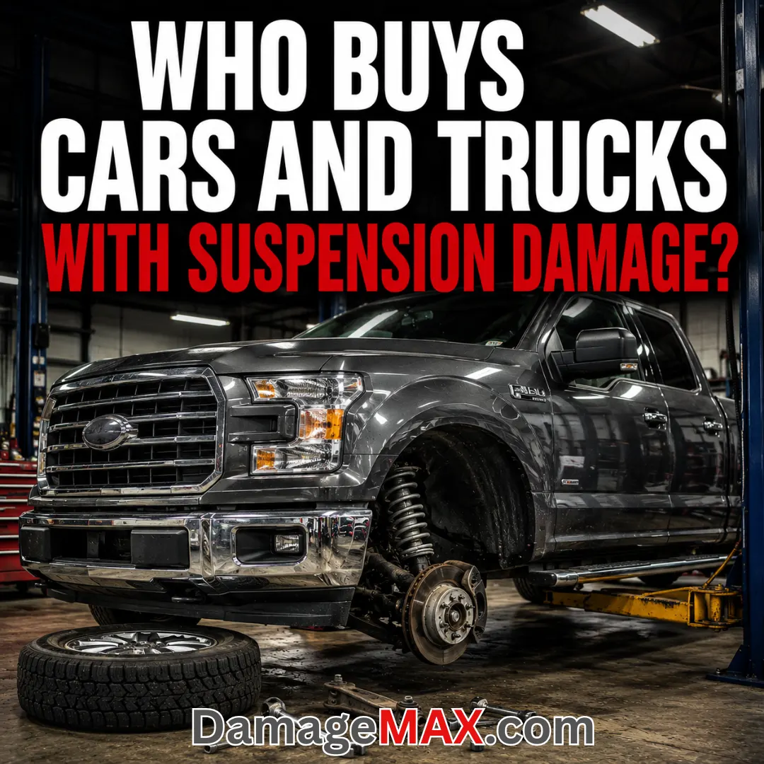 DamageMAX - Who Buys Cars and Trucks with Suspension Damage?
