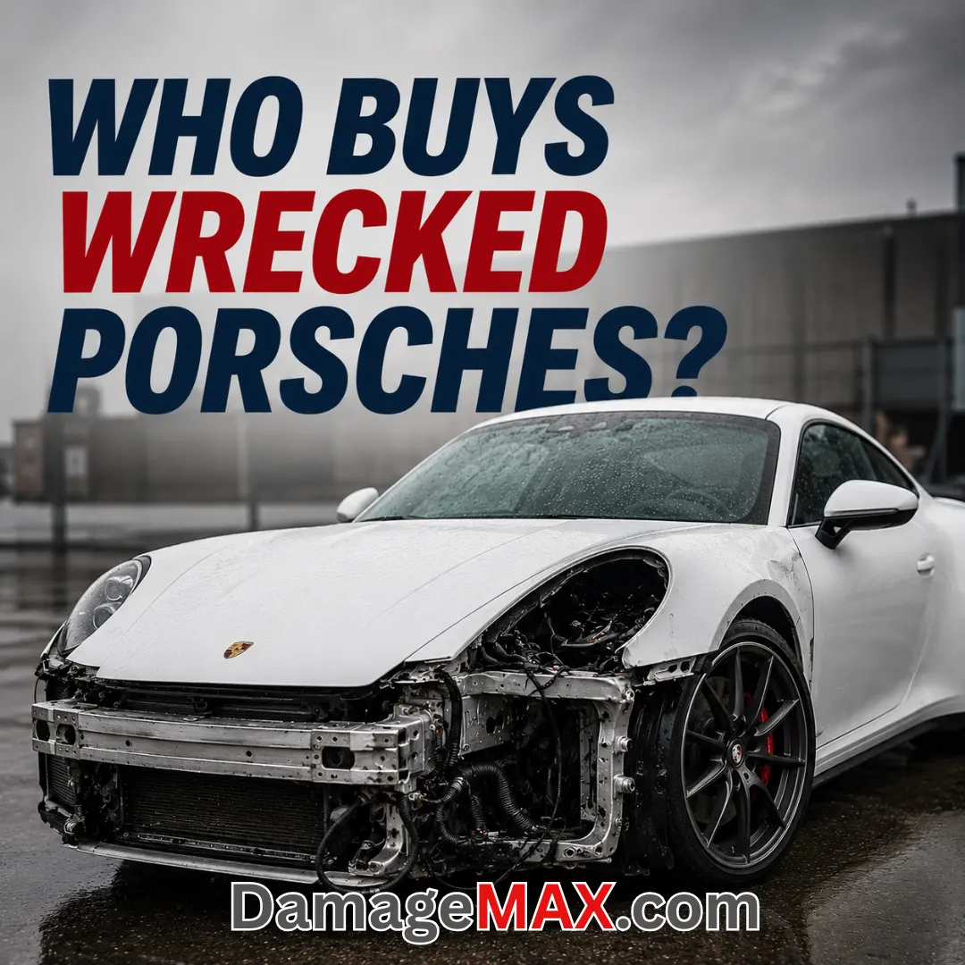 DamageMAX - Who Buys Wrecked Porsches? DamageMAX - Who Buys Wrecked Porsches?